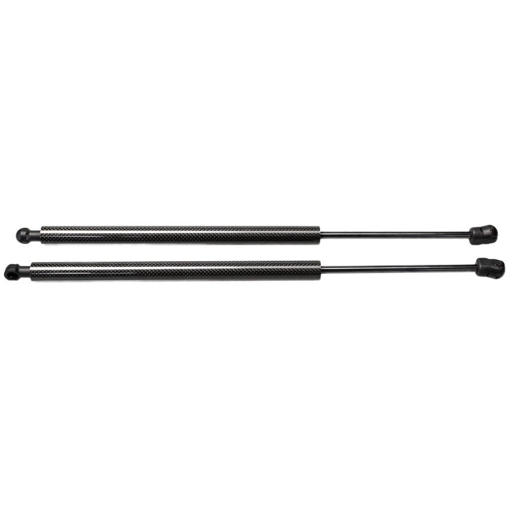 for Volvo V60 Estate Rear Tailgate Trunk carbon fiber Gas Struts Shock Struts Damper Lift Supports: normal black