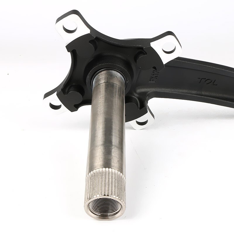 MEIJUN-manivelle de bicyclette à une vitesse, VTT en alliage d'aluminium, XT BCD 104 MM