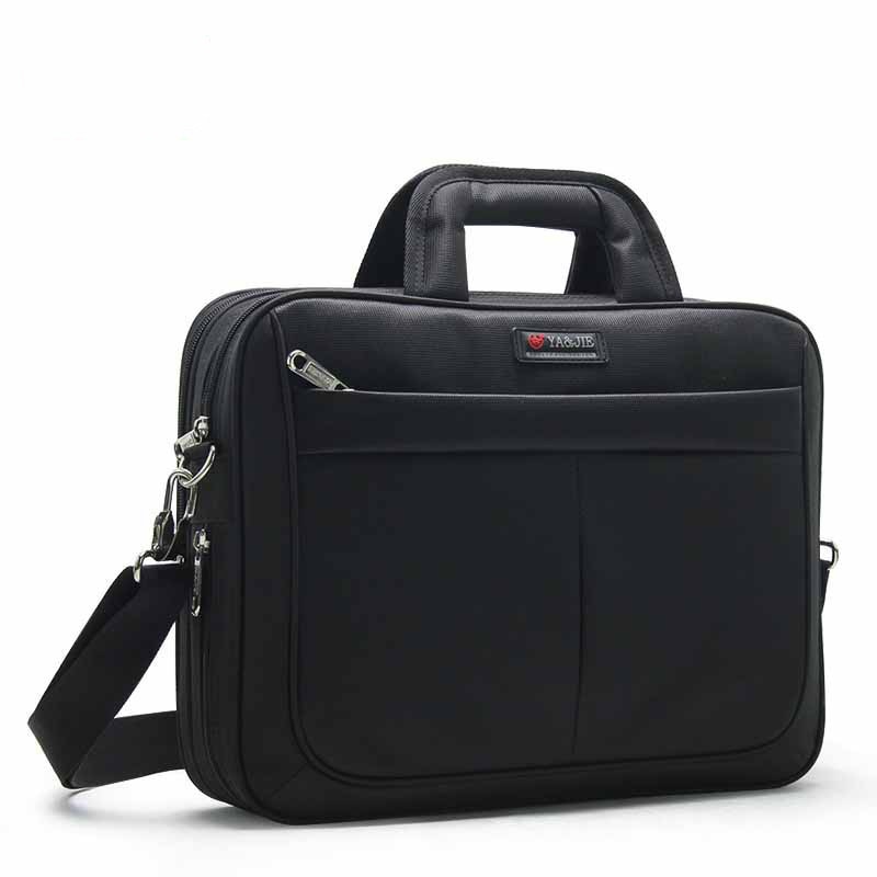 Business Man Briefcase Messenger Bag Men Oxford Laptop Handbags Large Capacity Waterproof Notebook Bags Sac Homme