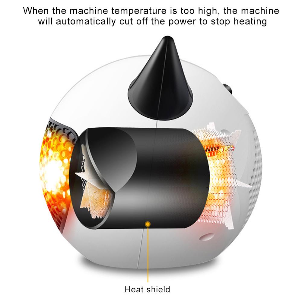 Przenośne elektryczne ogrzewacz pomieszczeń wentylator pokój grzejnik ambona mini ogrzewanie nagrzewnica powietrza dla domu przestrzeń ocieplacz na zimę wentylator