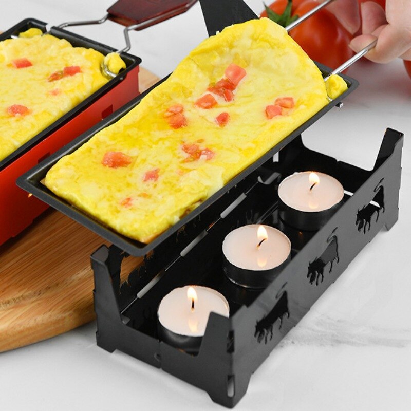 Tarttumaton metalli juusto raclette leivinpannu uuni grilli levy rotaster uunipelti liesi runko lastalla setti keittiön leivontatyökalu
