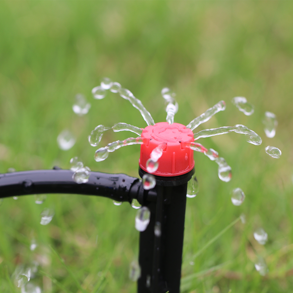 Zonne-Energie Watertimer Aangesloten Op 1/4 "Slang Irrigatie Systeem Programmeerbare Slang Sprinkler Digitale Controller Kogelklep Buiten Wat