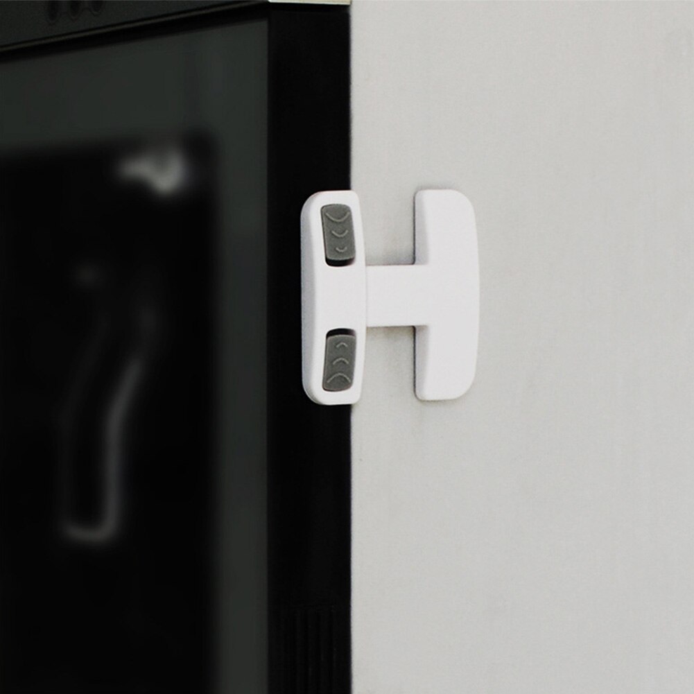 Tilbage lim vindue begrænser kabinet beskyttende køleskab lås sikkerhed køleskab nøgle fryser dør hjem barn sikker praktisk
