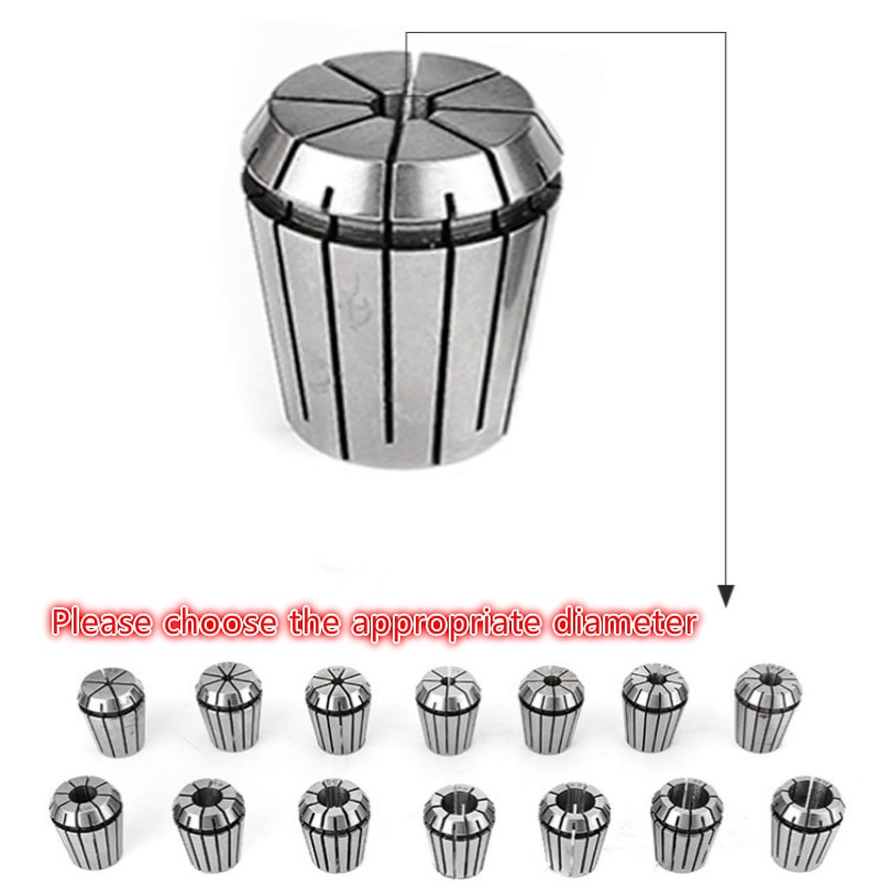cnc High precision elastic Collet chuck lathe chuck drill chuck er25 12mm-16mm