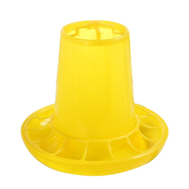 Baby Chicken Feeder for Poultry Plastic Chick Feeder for Up to 12 Chicks At Once Easy to Clean Highly Practical for Coop