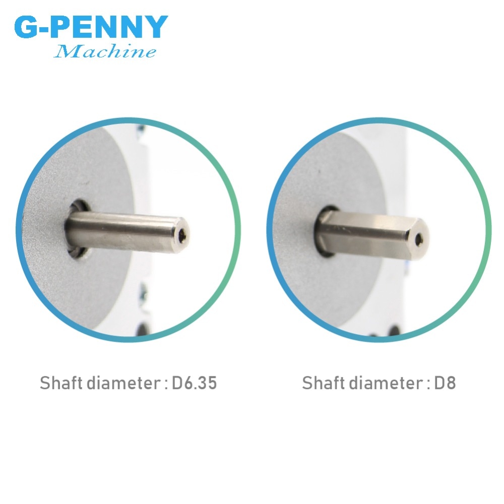 NEMA23 cnc stepper motor 57 x76mm1.89N.m 4-Lead 1.8deg Nema 23 3A 270Oz-in D=8mm For CNC machine and 3D printer!