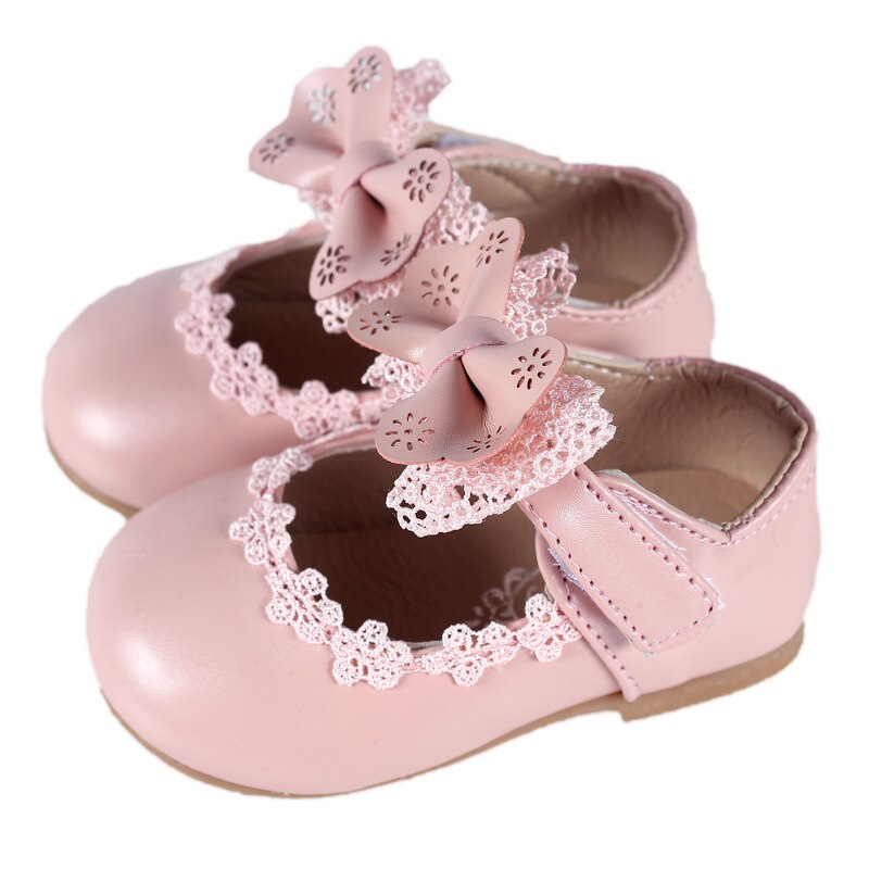 Spring Autumn Baby Girls Shoes Cute Butterfly-knot... – Vicedeal