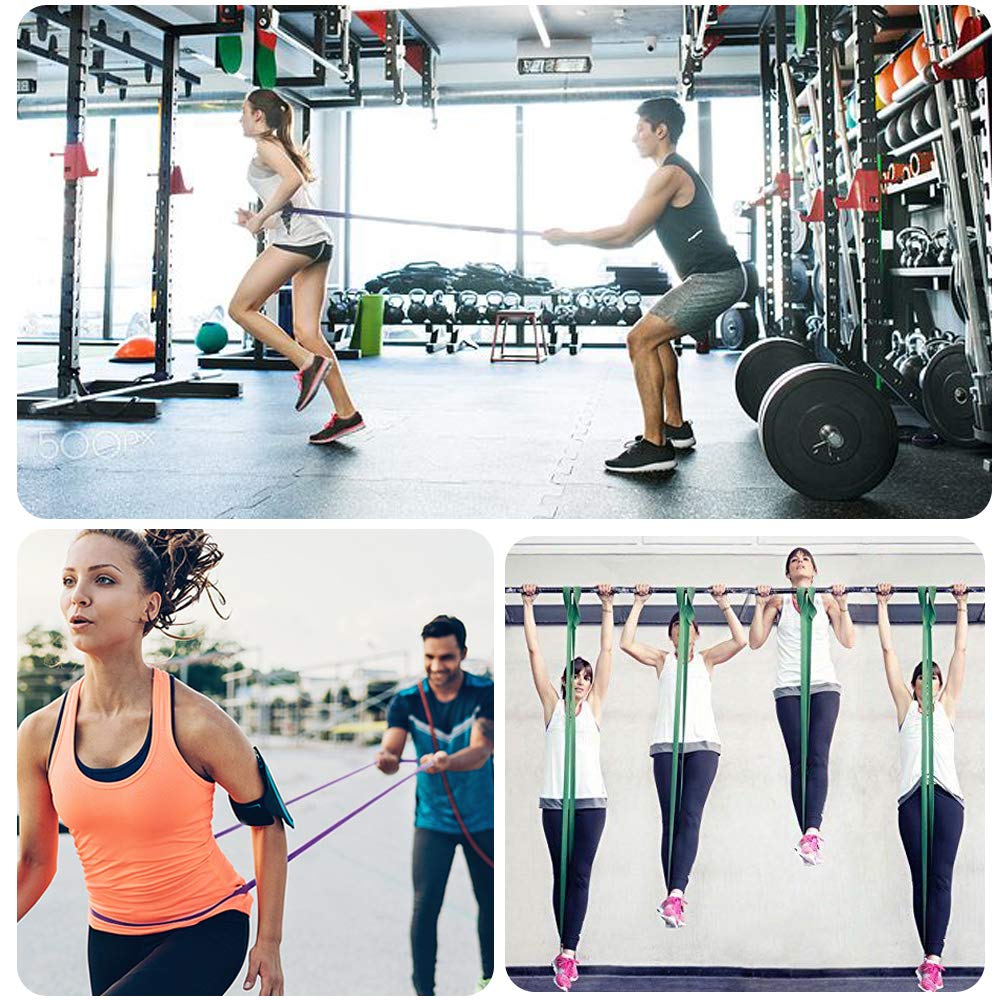 Pull up assistance bånd stropper hjælpe chin ups modstand bånd motion stretch mobilitet bænk arbejde seriøst fitness sæt bånd