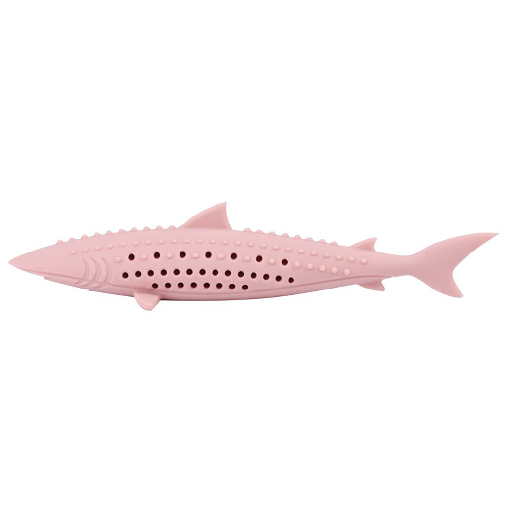 Silicone Mint Fish Cat Toy Cat Toothbrush Soft Pet Kitten Chew Toy Teeth Brush Molar Stick Dog Cat Cleaning Supplies: B