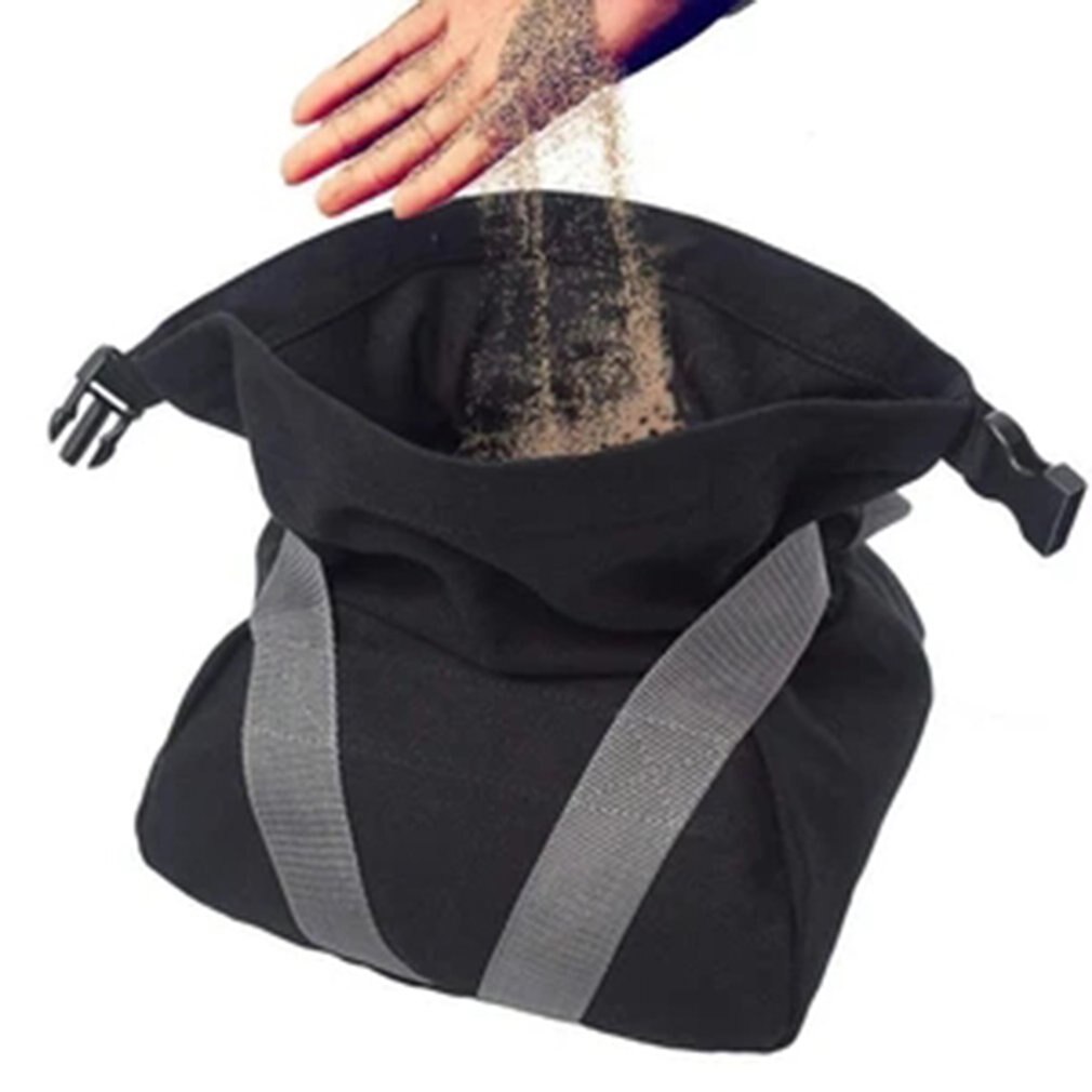 Bolsa de arena con Kettlebell ajustable, bolsa de arena portátil, suave, vacía