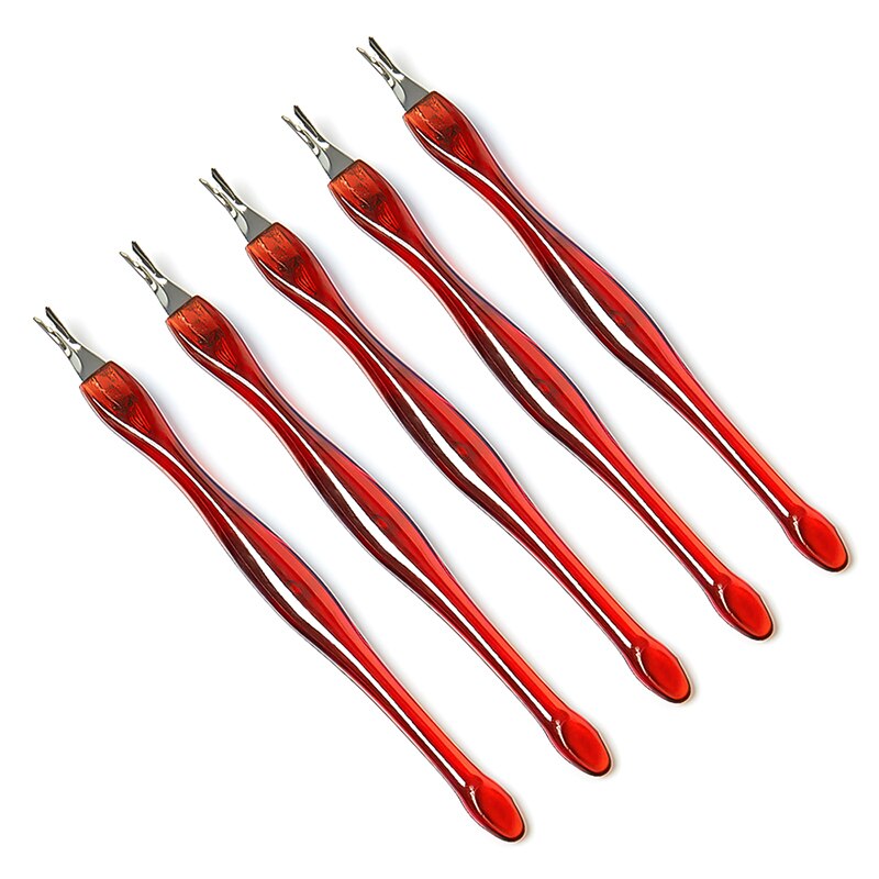 5PCS Nail Cuticle Scissors Stainless Steel Manicure Pedicure Tools Golden/Silver/Rainbow Dead Skin Scissor Nipper Clipper Tool: SQ16688