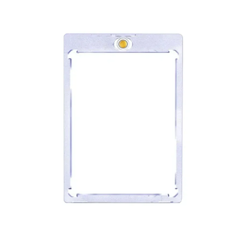 10-1PCS Magnetic Cards Holder for Trading Card Support Set Arcylic Triangle Card Display Stand Waterproof Transparent Protector: light green