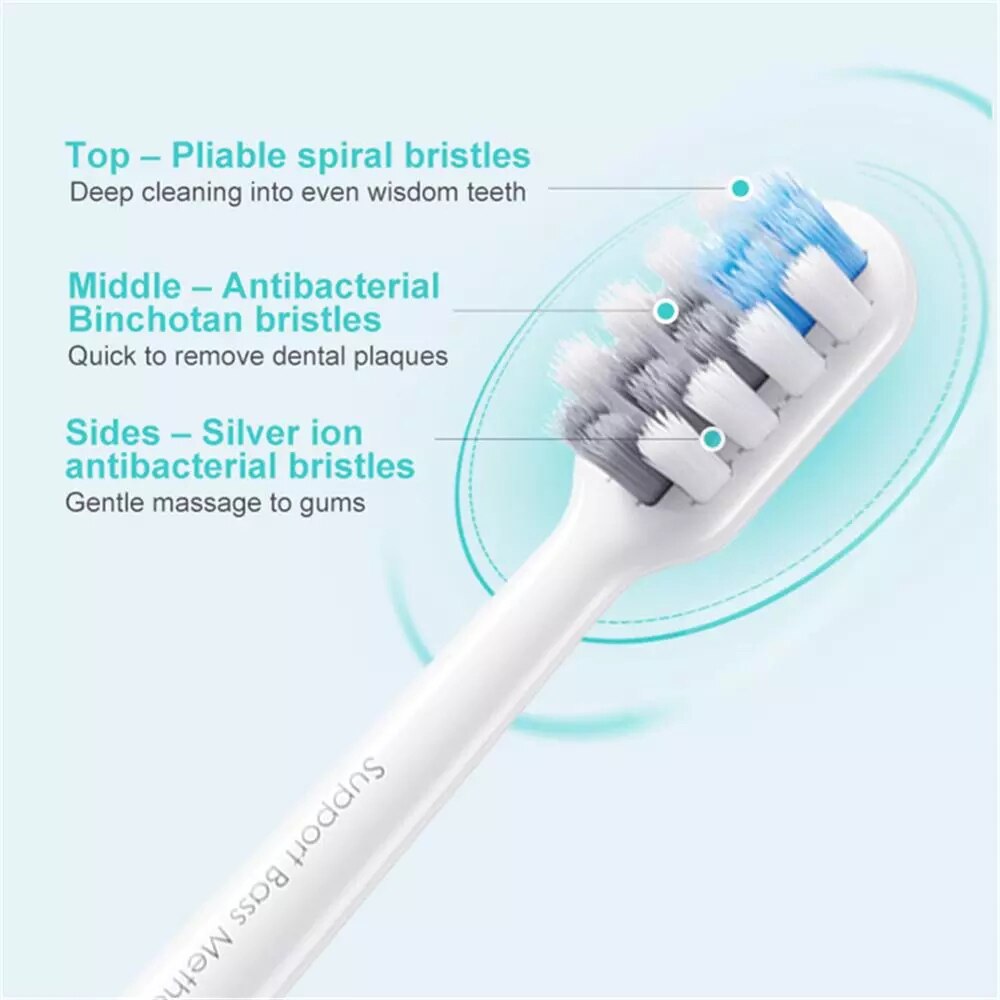DR·BEI Ultrasonic Electric Toothbrush C1 USB Rechargeable Adult Waterproof Ultrasonic Automatic 3 Modes with Travel Case