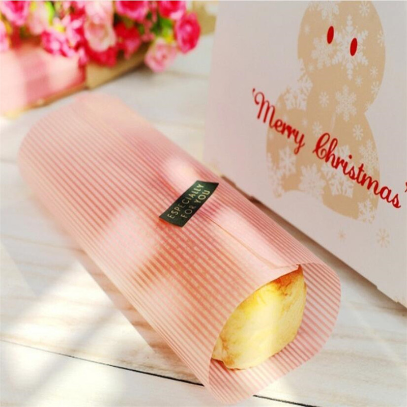 50Pcs/Lot Wax Paper Food Grade Grease Paper Food Wrappers Wrapping Paper For Bread Sandwich Burger Fries Oilpaper Baking Tools