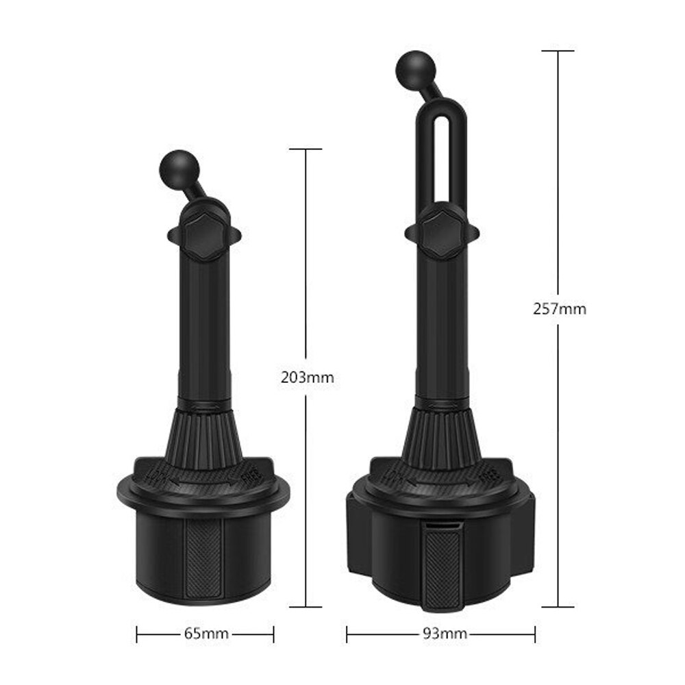 Suporte universal para copos de carro, para celulares e tablets, apple ipad pro 360, air 12.9, mini 4, 5, samsung tab s7 plus 2019, 12.4