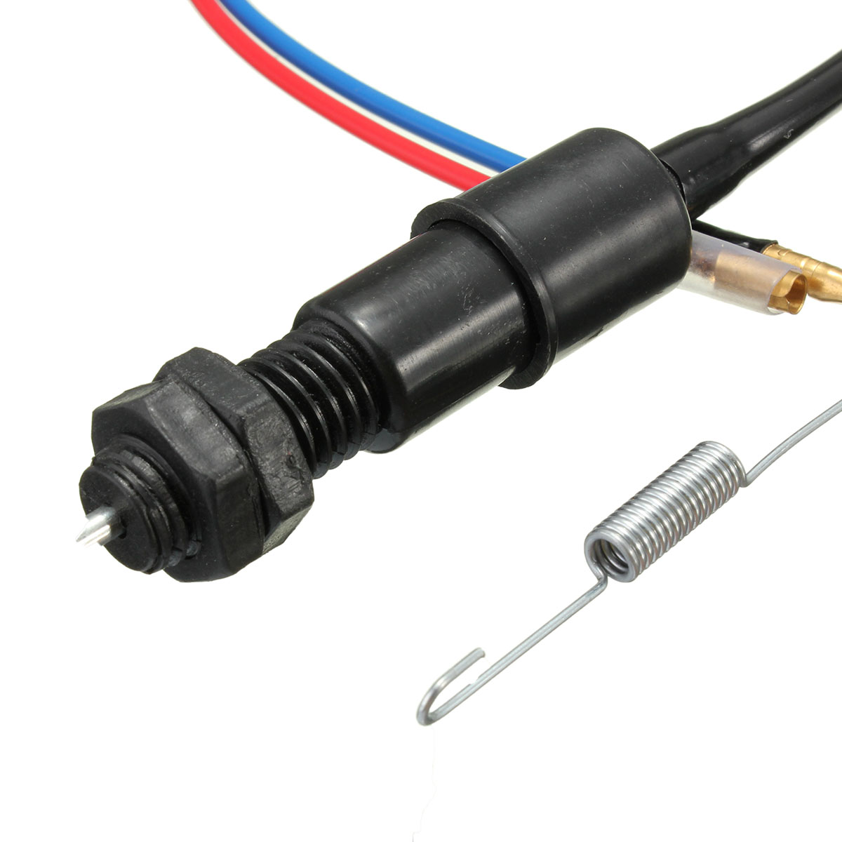 Luz de freno de tambor para motocicleta, interruptor de freno trasero + Kit de resorte Universal para Pit Bike, Quad Scooter