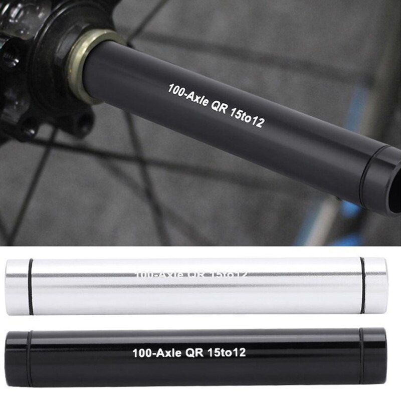 Road Bike Thru Axle Adapter 15mm Thru Axle to 12mm Thru Axle for 100mm Fork Bike Bccessories