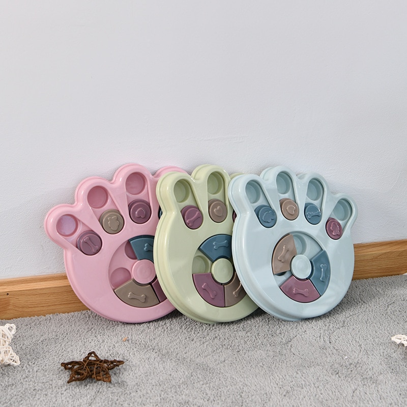 Pet Puzzle Toys Feeding Pet Dog Training Games Feeder Increase IQ Interactive Slow Dispensing For Small Medium Big Dog Puppy
