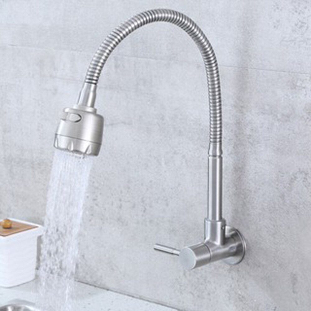 Grifo de pared para cocina SUS304, Solo Frío, 304, y de , novedad de