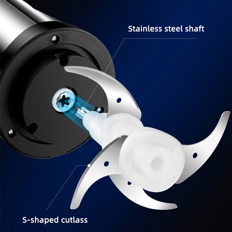 2 Speeds 300W Stainless Steel Electric Chopper 3L Capacity Meat Grinder Mincer Processor Slicer electric food chopper