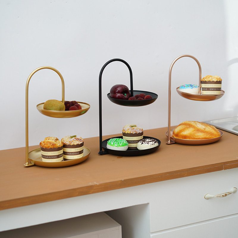 2-tier cake stand wedding plate party tableware baking tray plastic tray display stand jewelry storage tray baptism dinner set