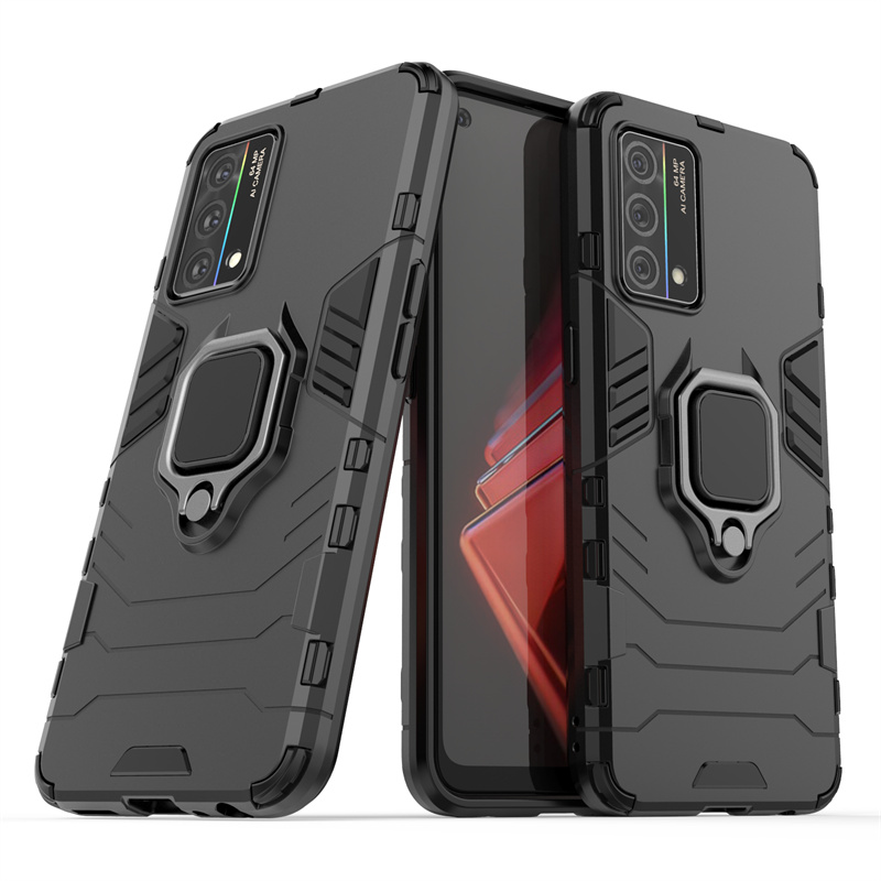 Houder Case Voor Oppo Realme Gt Master Cover Voor Realme Gt Master Editie Capas Magnetische Houder Case Voor Realme Gt master Fundas: GT Master Edition / DarkBlack