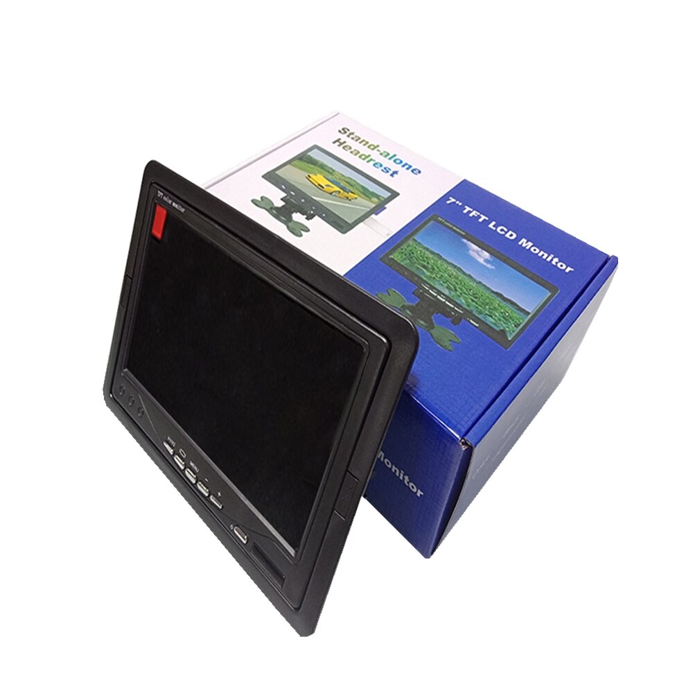 Originele Fabriek 7 Inch Reverse Lcd Monitor Achteruitrijcamera 1080P Auto Monitor Voor School Bus Auto Voertuig