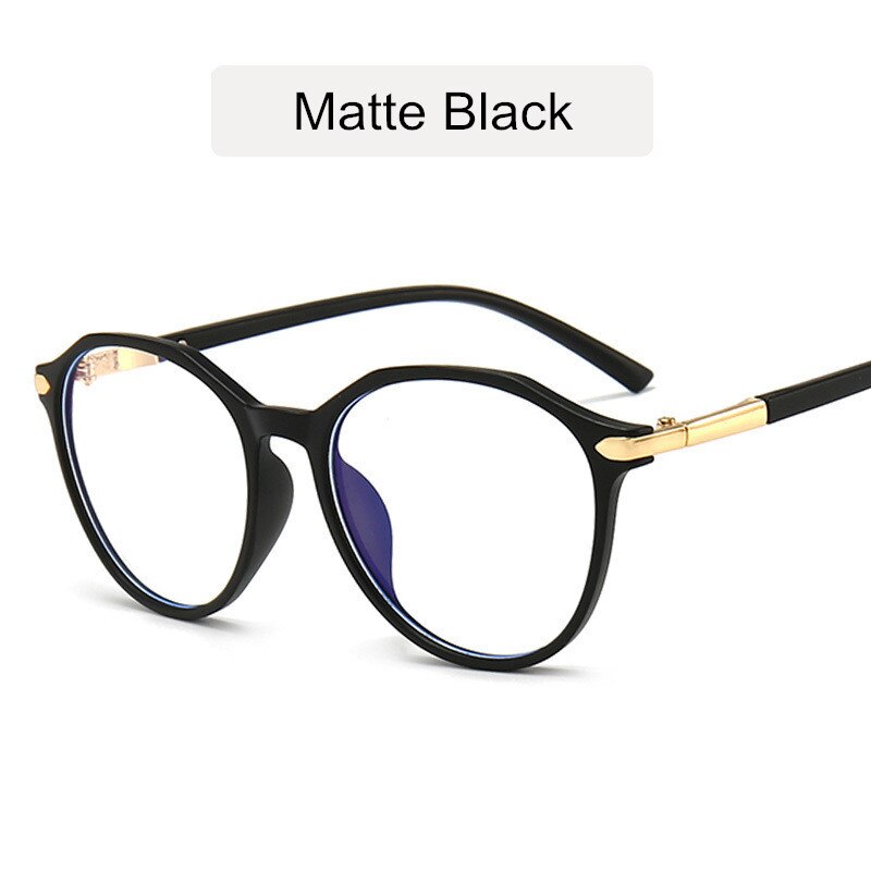 KOTTDO-Gafas de luz azul para ordenador, lentes para videojuegos, con Uv400, montura transparente, Anti rayos azules: matte black