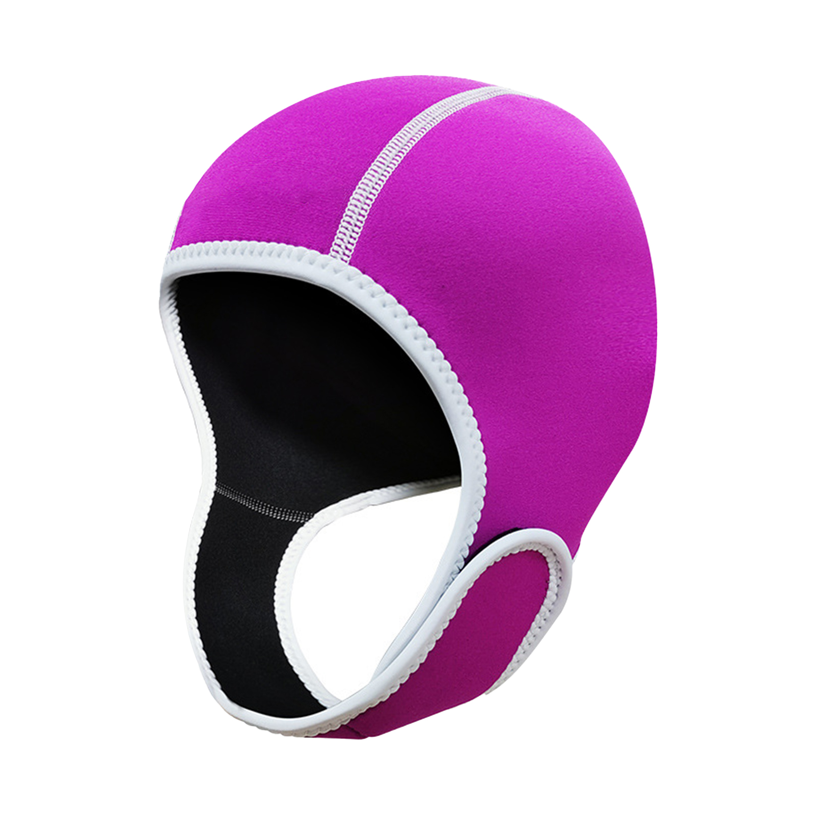 Dykhuva badmössa 3mm neopren termisk våtdräktshuva bekväm att hålla håret rent elastisk surfhatt för vattensporter