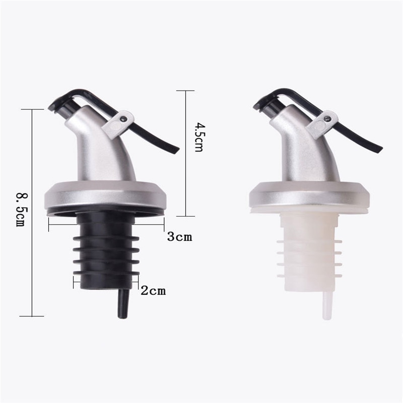 Accesorios de cocina, tapón de plástico para botella de aceite de alimentaria, boquilla a prueba de fugas, dispensador de licor, utensilios de vertedor, utensilios de cocina