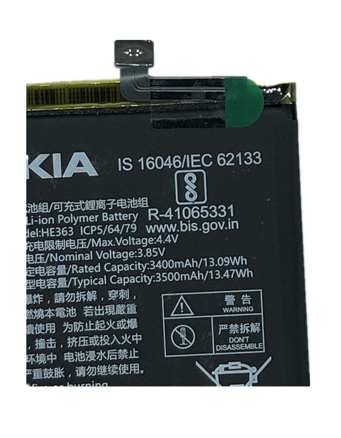 Original HE363 3500mAh Battery For Nokia X7 TA-1131 TA-1119/Nokia 8.1 TA-1119 TA-1128 HE 363 Batteries Bateria