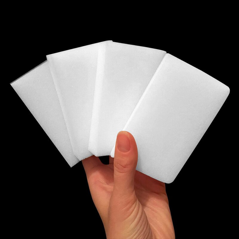 50/100Pcs Magic Sponge Eraser 100x60x10MM Melamine Sponge Wipe Brush Tools Bathroom Kitchen Cleaner Dishwashing Cleaning Sponges
