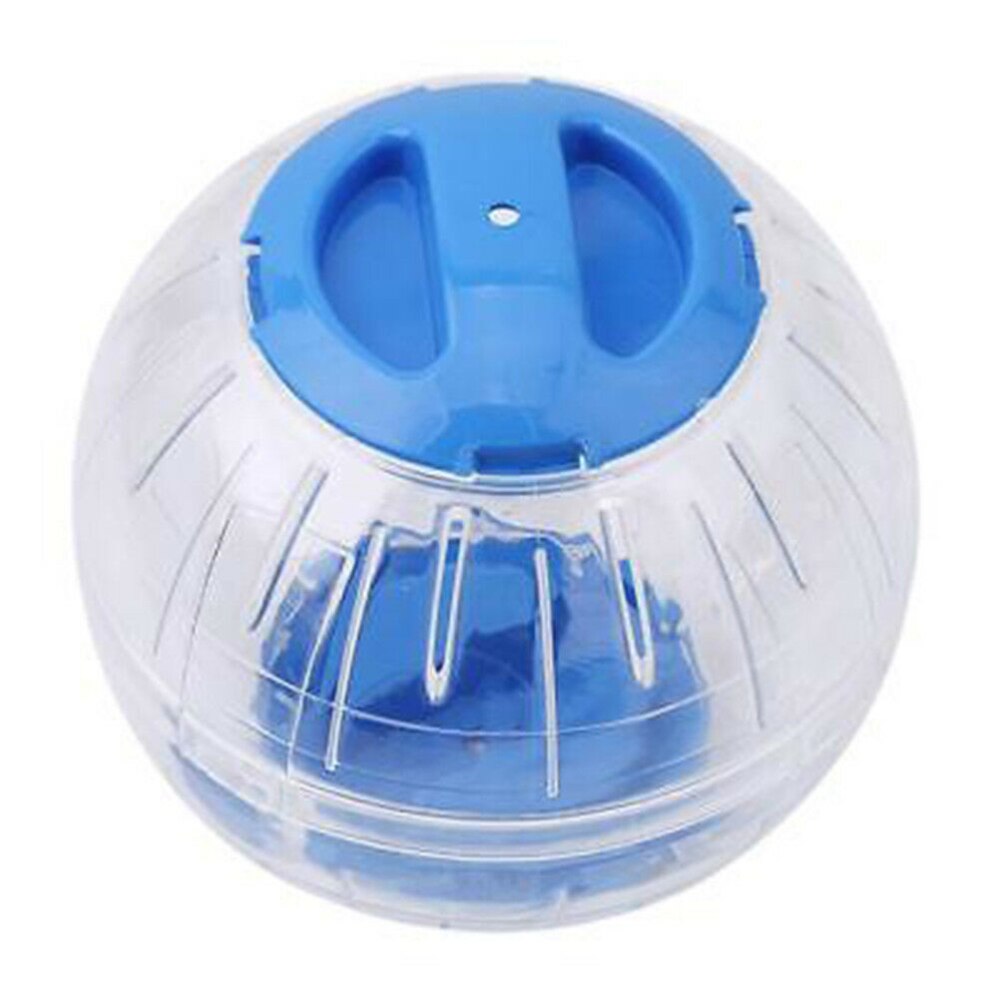 Plastic Pet Rodent Mice Jogging Ball Toy Hamster Gerbil Rat Exercise Balls Play Toys Guinea Pig Outdoor Sport Ball Rat Toys: Blue / L