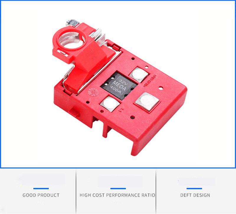 Car Battery Distribution Fuse box Terminal Quick Release Pile Head Connector Auto Accessories 32V 400A