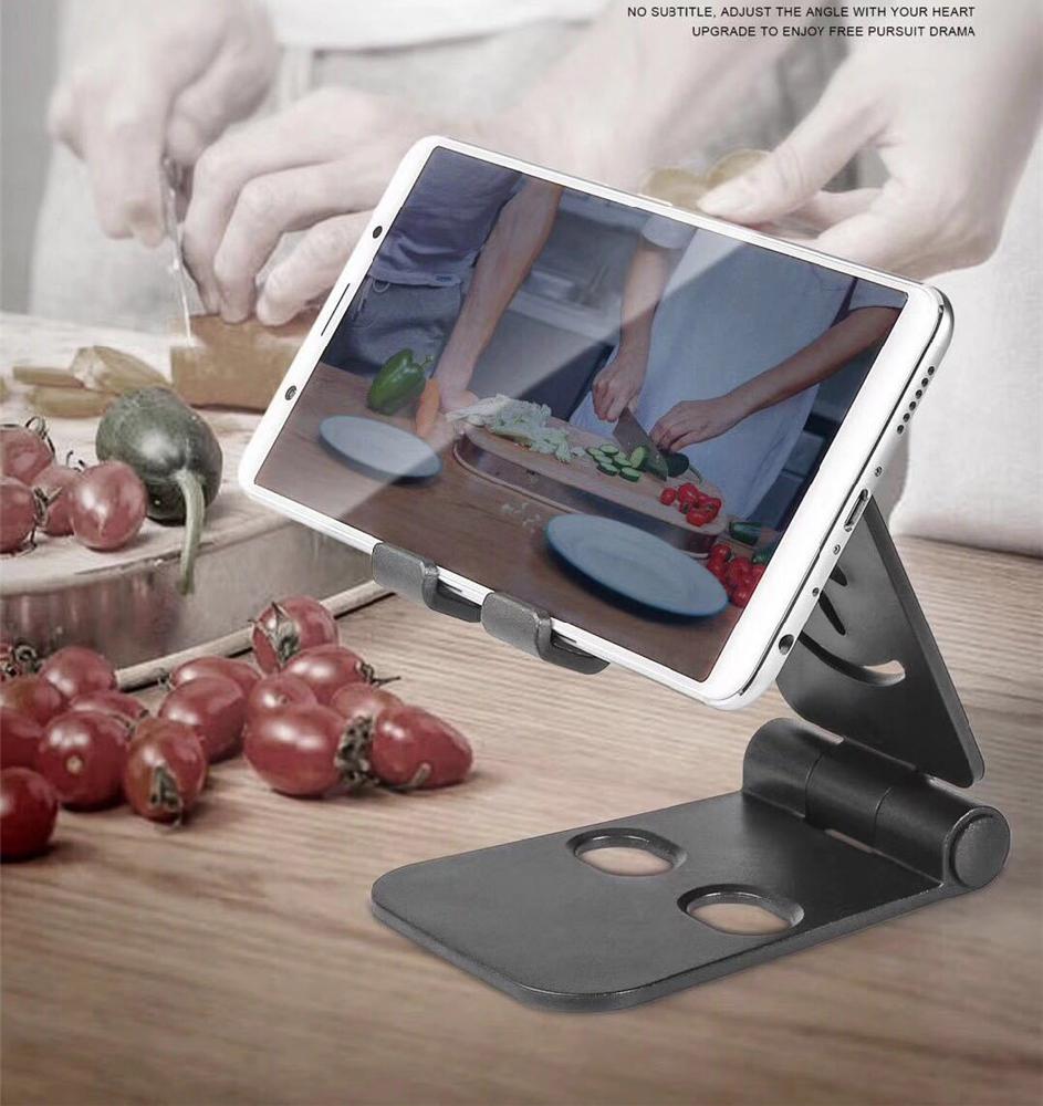 Gruppe Vertikale Universal Faltbare Mobile Ständer Kunststoff Desktop Desk Stand Halter Halterung für Handy Tablet Pad d20