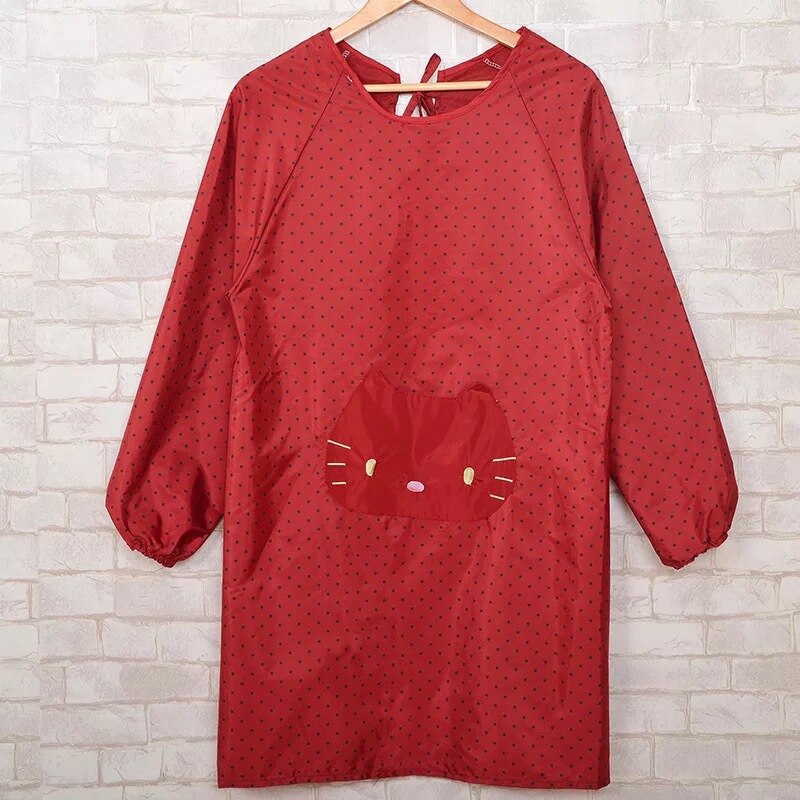 Waterproof work apron For Home Cleaning Kitchen Aprons Women restaurant Chef Baking BBQ Pet Apron Clean Protective cover