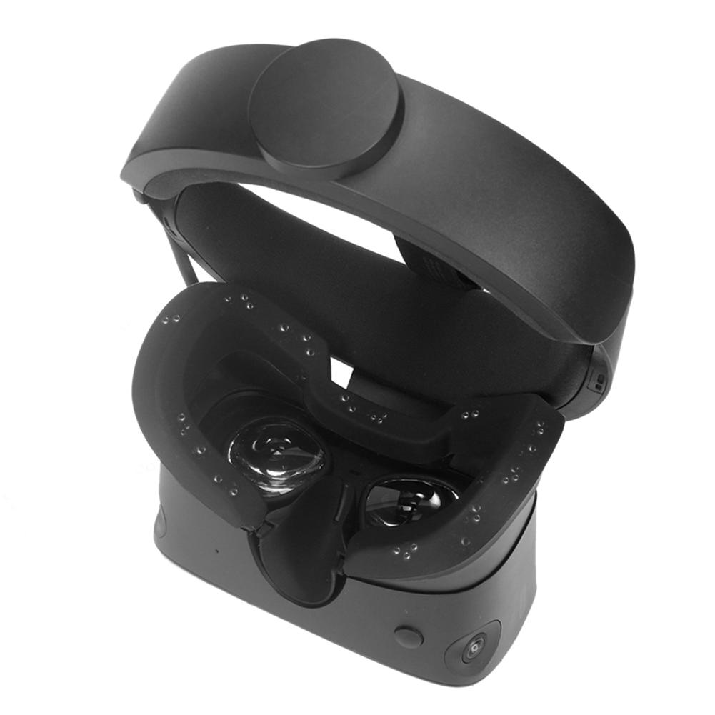 Funda de silicona para mascarilla facial para Oculus Rift S mascarillas faciales protectoras accesorios de cubierta cómodos