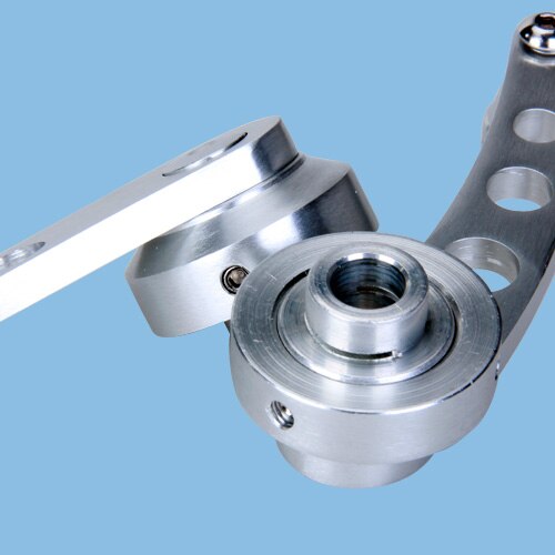 1 Pair Universal Window Winder Kit Crank Door Glass Handle Aluminium Silver