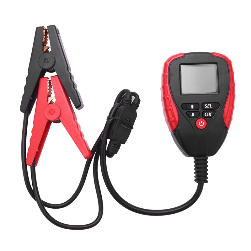 Digitale 12V Auto Batterij Tester Pro Met Ah Modus Automotive Batterij Load Tester En Analyzer Batterijduur Percentage, spanning,: Default Title