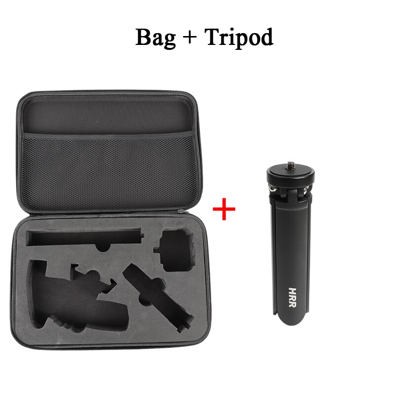 Rejse hårdt bæretaske kompatibel med dji  om 4, dji osmo mobile 3, beskyttende opbevaringspose til osmo greb stativ forlængelsesstang: B og t