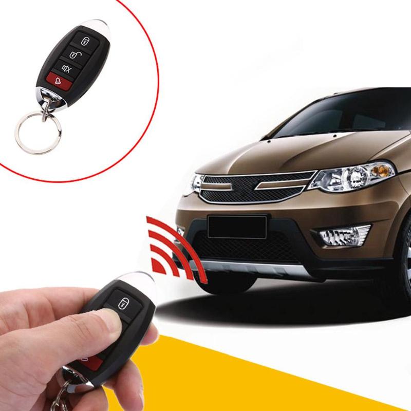 Car Vehicle Burglar Alarm Central Door Lock Keyless Entry Security System With Remote Controllers Car Alarm System Universal