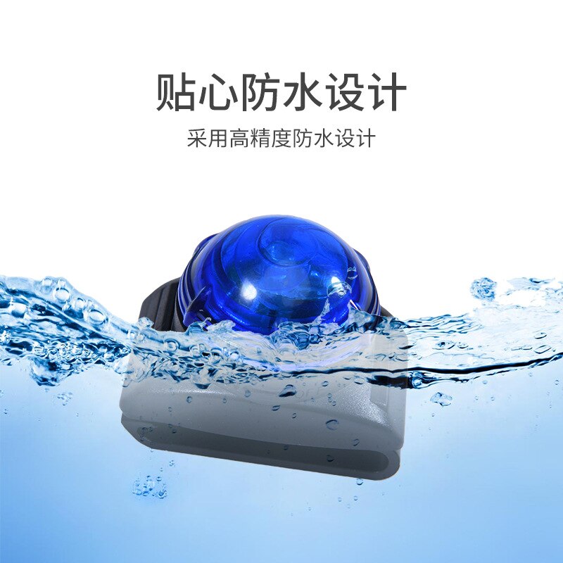 Lampe de poche LED étanche pour animaux de compagnie, collier lumineux, sécurité nocturne pour chien et chat, pendentif lumineux