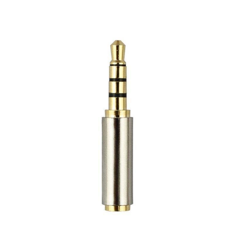 Jack 3.5 mm to 2.5 mm ljudadapter 2.5mm hane  to 3.5mm honkontakt för aux-högtalarkabel hörlursuttag 3.5