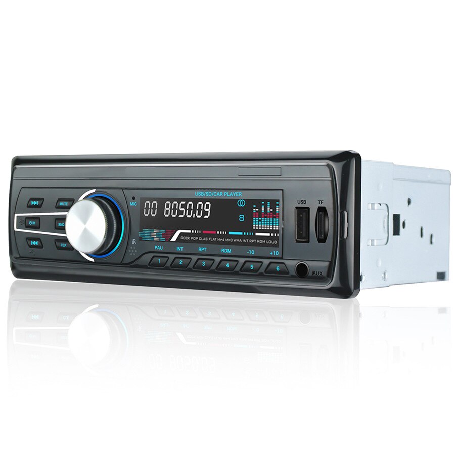 1 Din Auto Stereo Bluetooth Aux Usb/Tf/Fm/MP3 Radio Speler