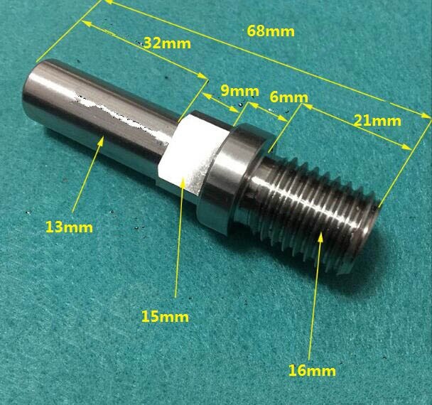 32# Meat Grinder Parts 15X15mm stainless steel small screw square rod