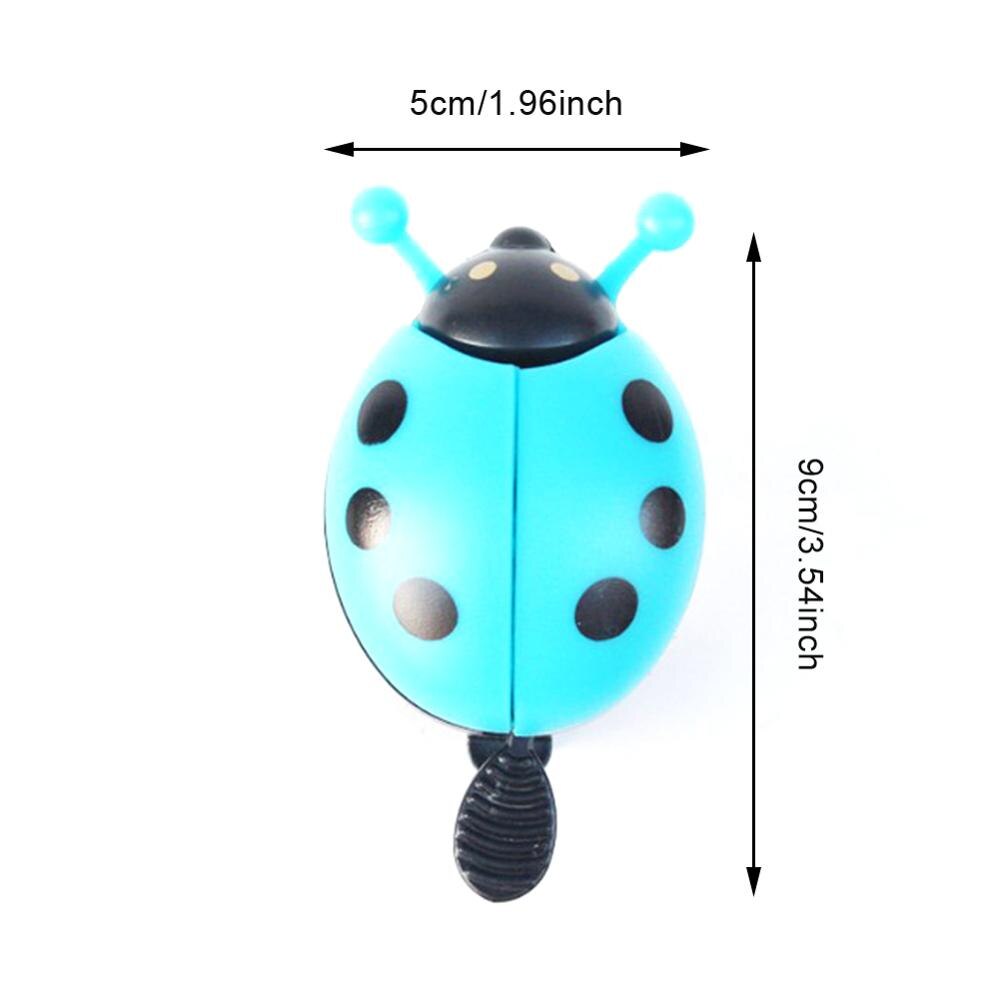 Fietsbel Ring Mooie Kid Kever Mini Cartoon Lieveheersbeestje Ring Bell Voor Fiets Bike Bell Rit Hoorn Alarm