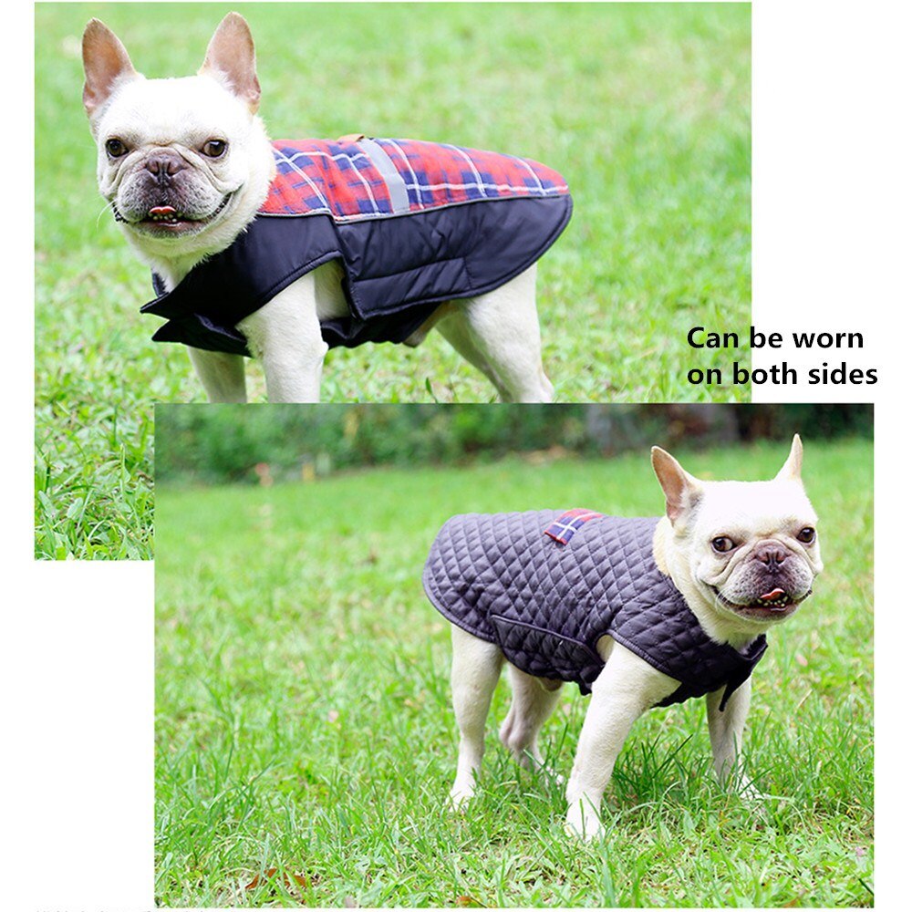 Pet Dog Warm Jacket Winter Cold Protection Pet Supplies Reflective Waterproof Winter Pet Jacket Windproof Small and Medium-sized