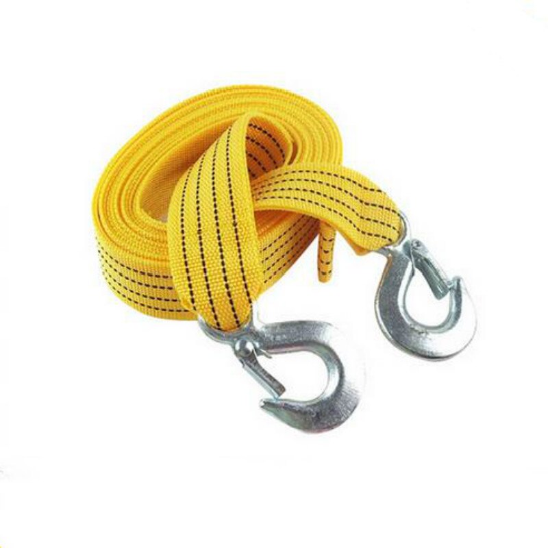 Abschleppseil 5 Meter, 8 Tonnen Zuglast – Robustes Nylon-Seil Mit 2 Haken, Blau, Für PKW & LKW, Ideal Für Pannenhilfe & Bergung