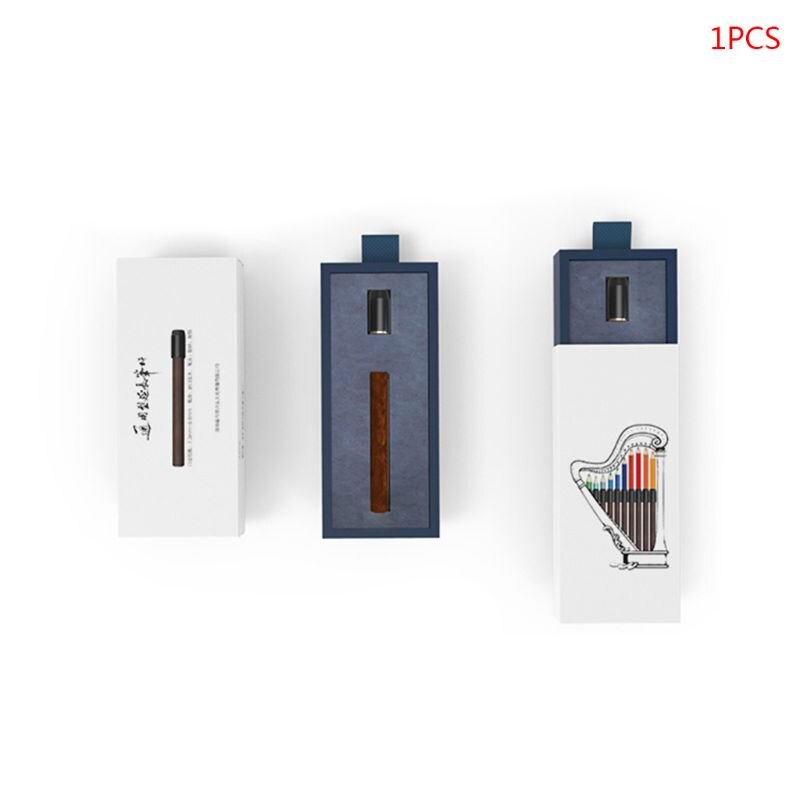 Extensor de pluma de madera para dibujar, alargador de lápiz para escuela y oficina, 1/3/5 Uds.: 1