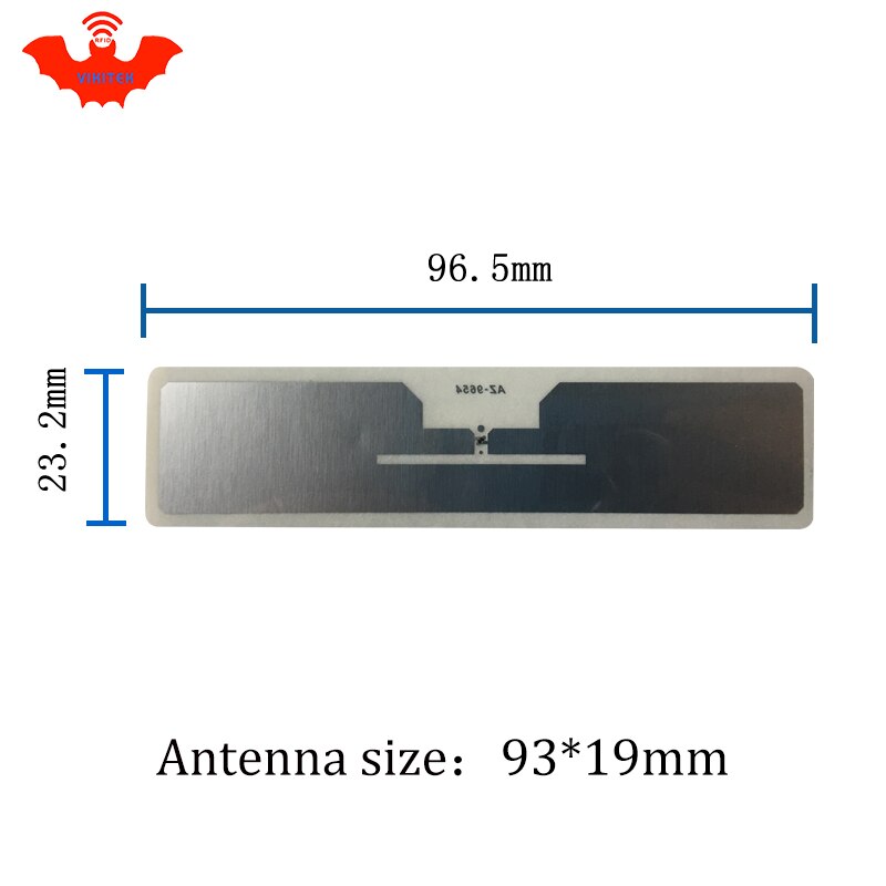 Uhf rfid tag klistermærke alien 9654 wet inlay 915 mhz 900 868 mhz 860-960 mhz higgs 3 epcc 1 g 2 6c smart klæbende passive rfid tags label